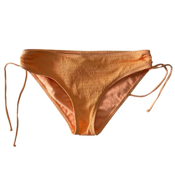Roxy Other - Roxy Coral Orange Wave Bikini Bottoms Lrg